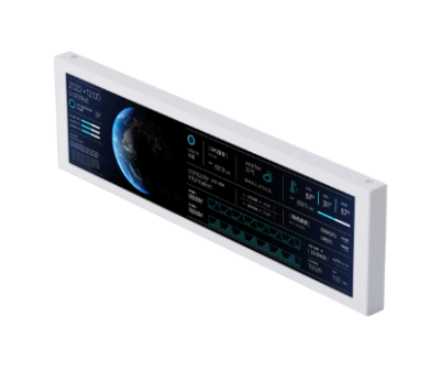 Mini Tela 8.8″ TURZX 1920x480p IPS USB Tipo C Branco