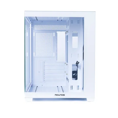 Gabinete Round5 Blast White Aquário mATX