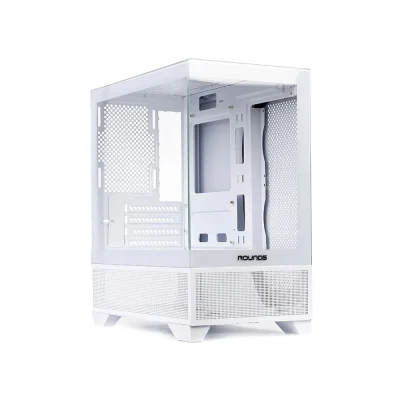 Gabinete Round5 Draven Branco Aquário mATX